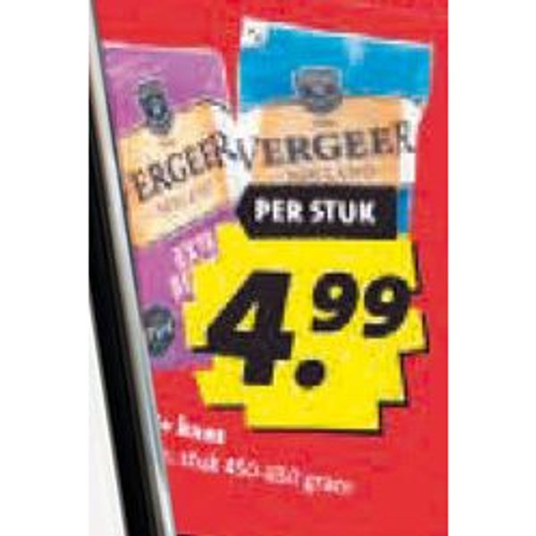 Vergeer kaas