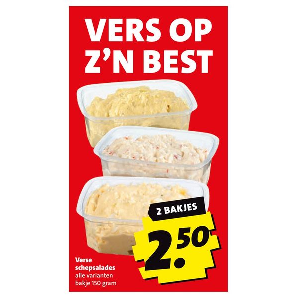 Verse schepsalades
