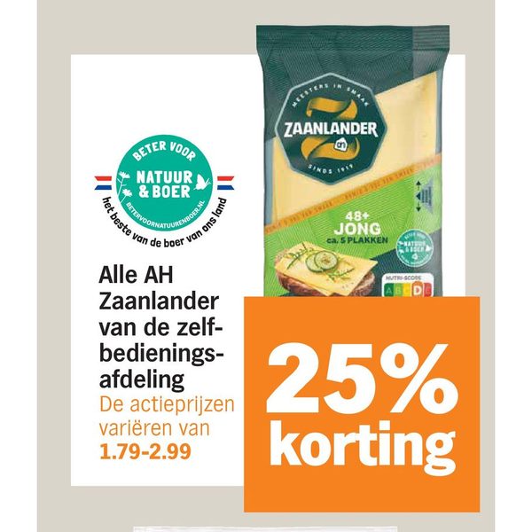 Alle AH Zaanlander van de zelfbedieningsafdeling