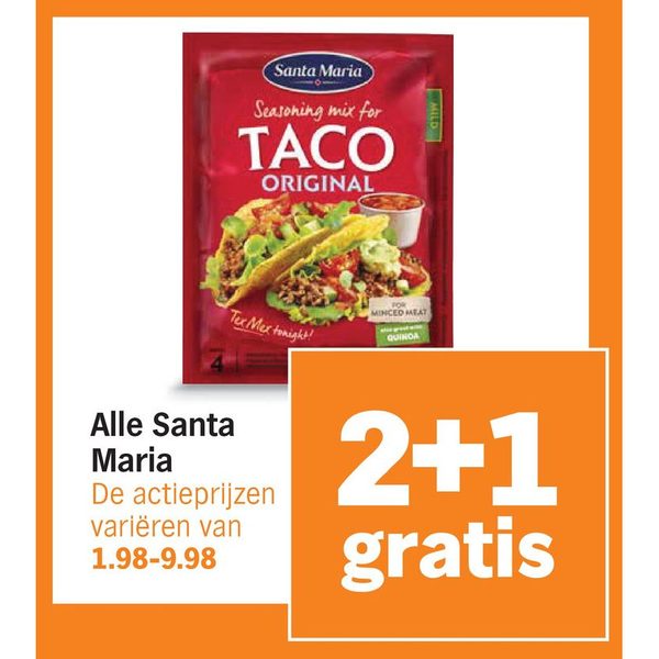 Santa Maria Taco Original Seasoning mix