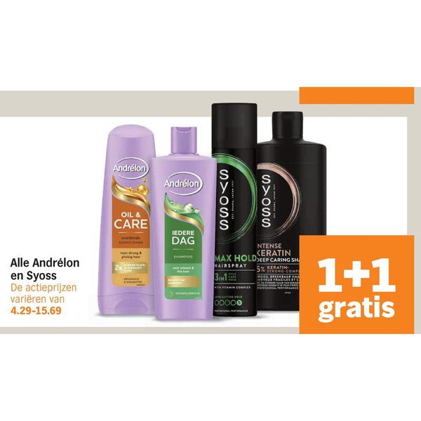 Alle Andrélon en Syoss