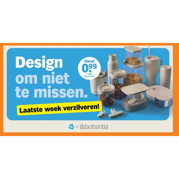 Design om niet te missen (spaaractie)