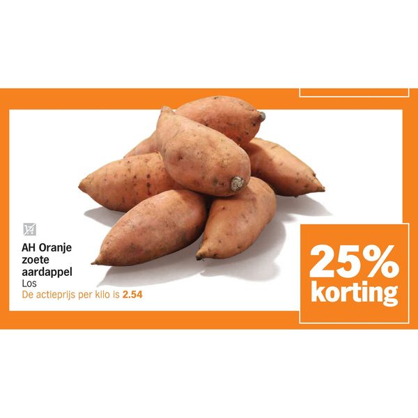 AH Oranje zoete aardappel Los