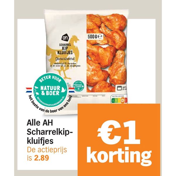 Alle AH Scharrelkipkluifjes
