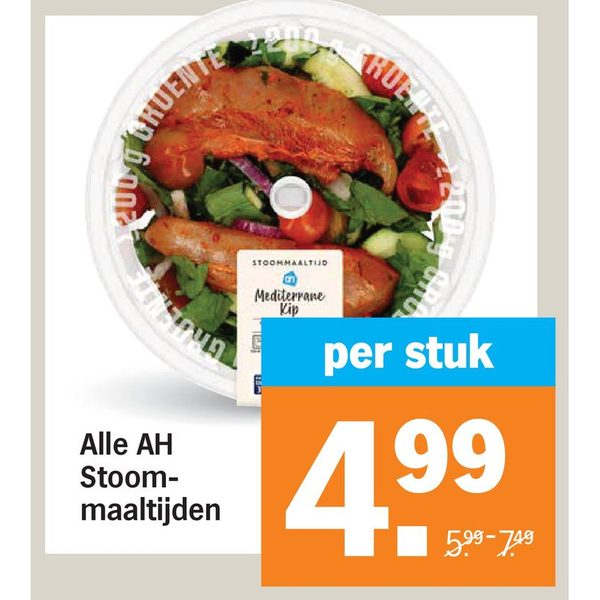 Alle AH Stoommaaltijden