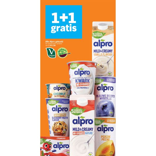 Alle Alpro gekoeld