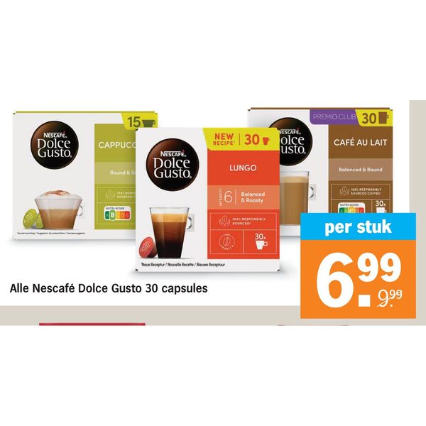 Nescafé Dolce Gusto 30 capsules