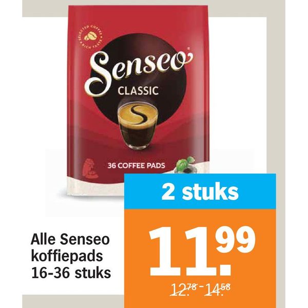 Senseo koffiepads 16-36 stuks