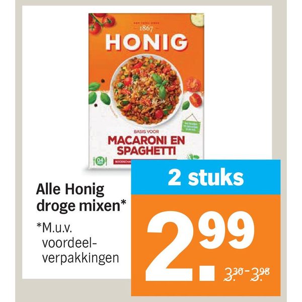 Alle Honig droge mixen*