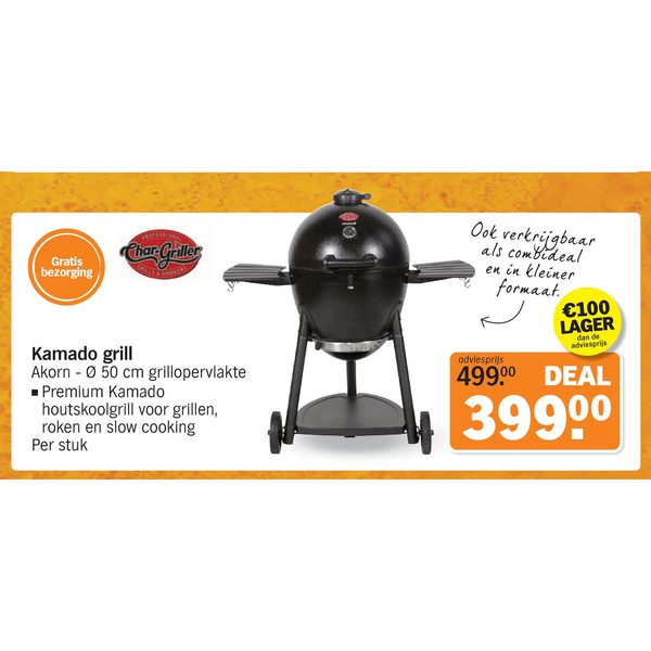 Kamado grill Akorn - Ø 50 cm