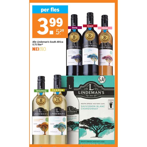 Alle Lindeman's South Africa