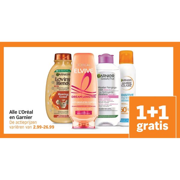 Alle L'Oréal en Garnier