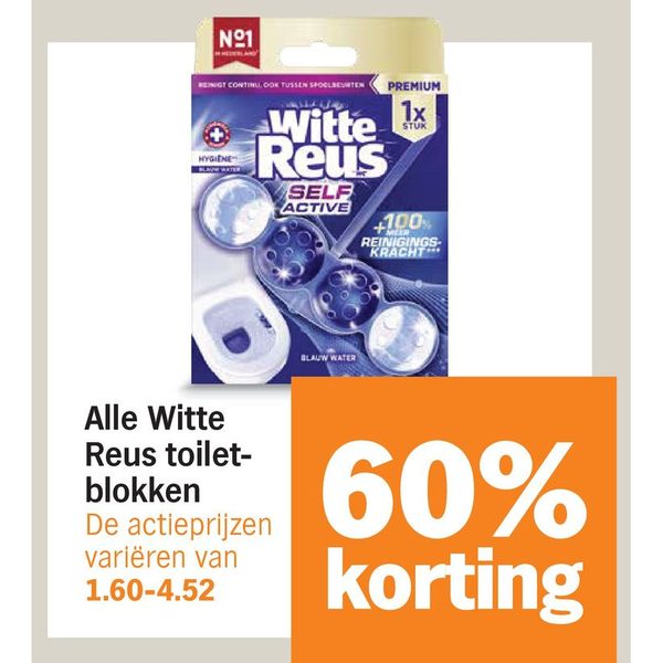 Alle Witte Reus toiletblokken