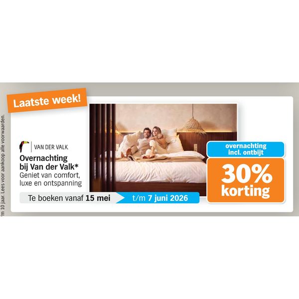 Overnachting bij Van der Valk*