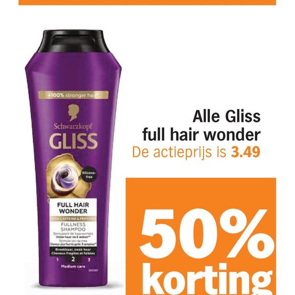 Alle Gliss full hair wonder