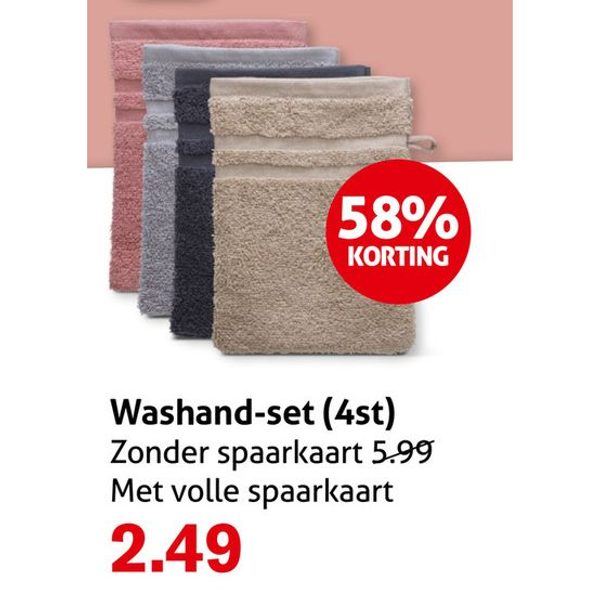 Washand-set (4st)
