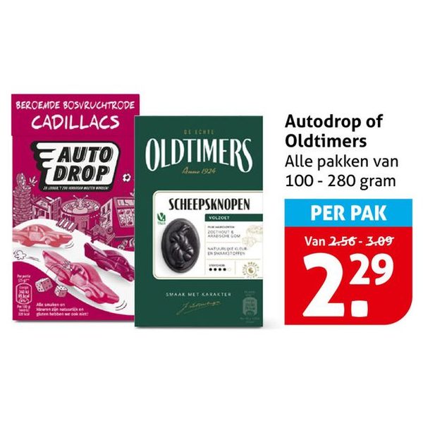 Autodrop of Oldtimers drop