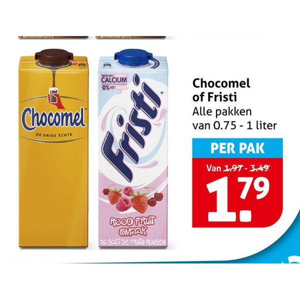Chocolademelk of yoghurtdrank