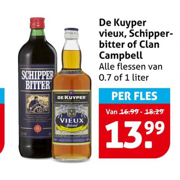 De Kuyper vieux, Schipper-bitter of Clan Campbell