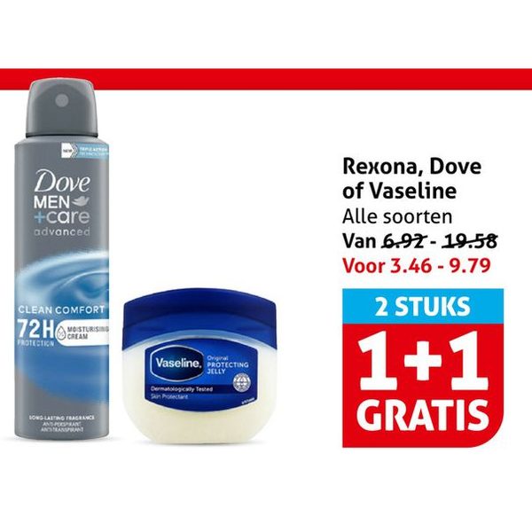 Rexona, Dove of Vaseline