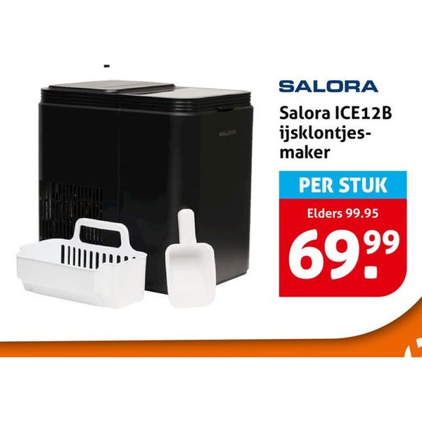 Salora ICE12B ijsklontjesmaker