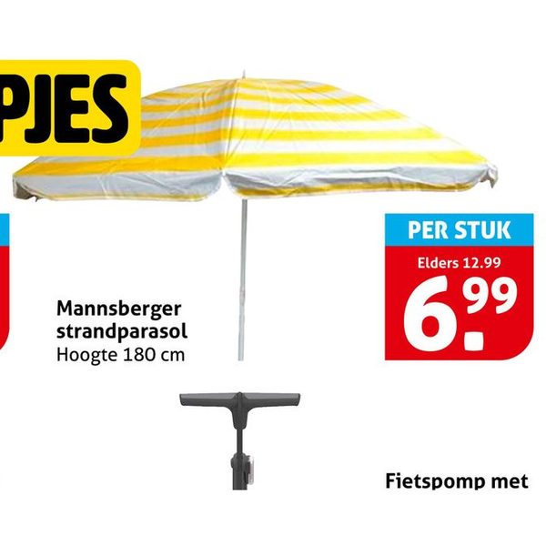 Mannsberger strandparasol