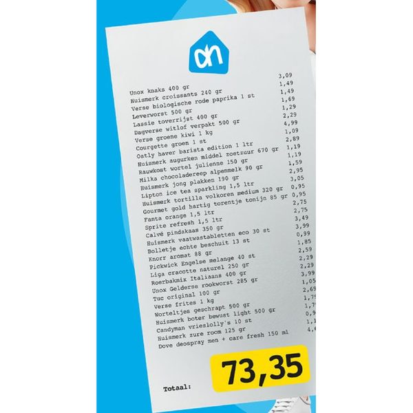 Albert Heijn winkelmandje