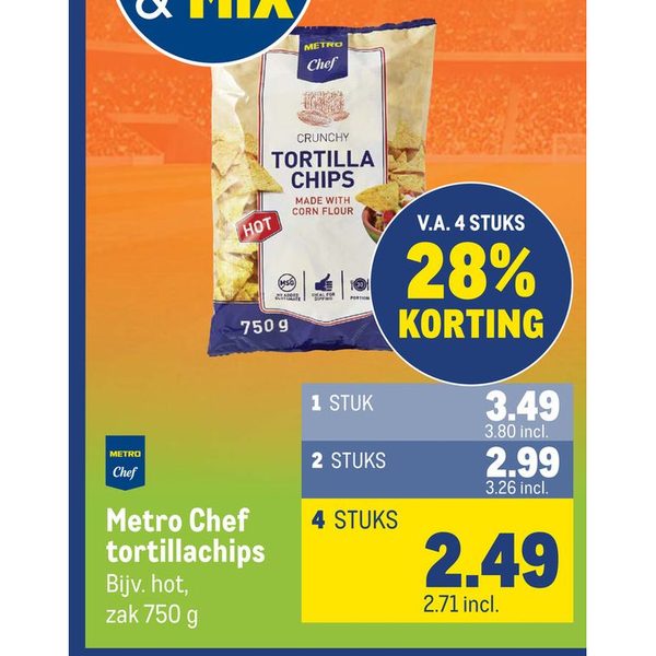 Metro Chef tortillachips