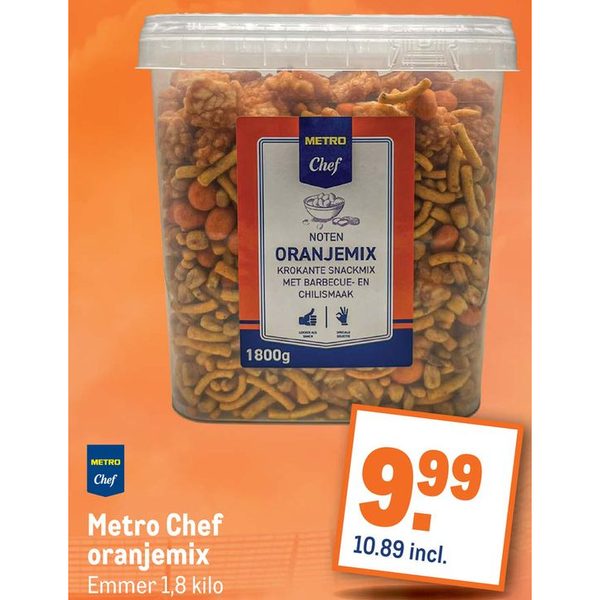 Metro Chef oranjemix