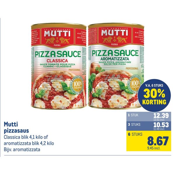 Mutti pizzasaus
