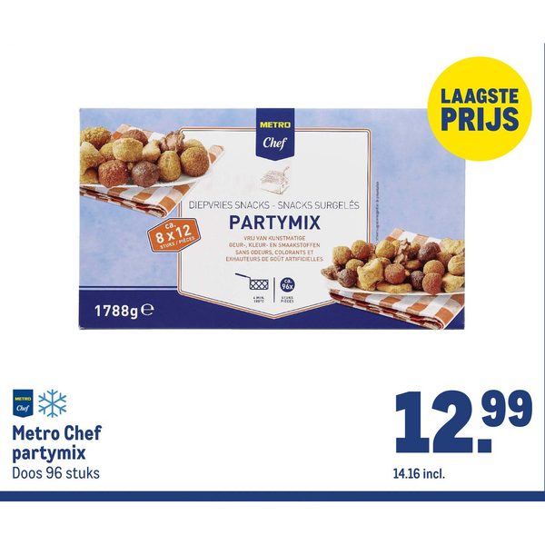 Metro Chef partymix
