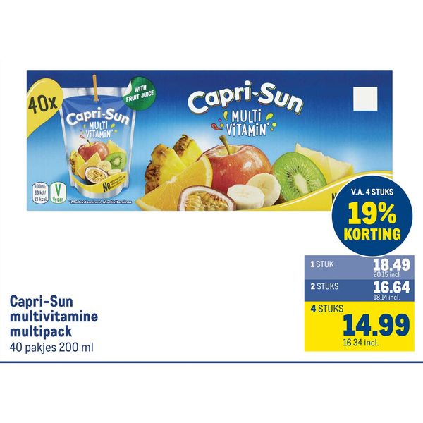 Capri-Sun multivitamine multipack