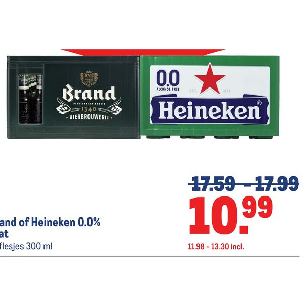 Brand of Heineken 0.0% krat