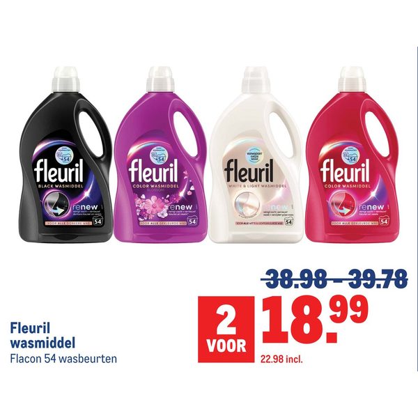 Fleuril wasmiddel