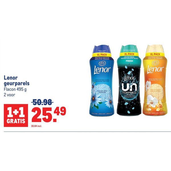 Lenor geurparels