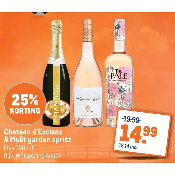 Chateau d'Esclans & Moët garden spritz