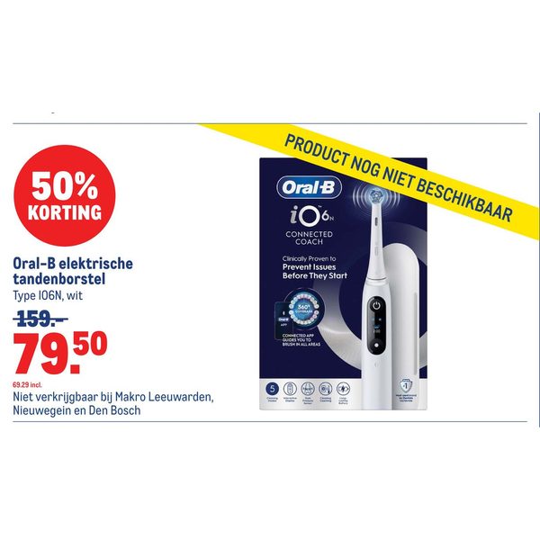 Oral-B elektrische tandenborstel