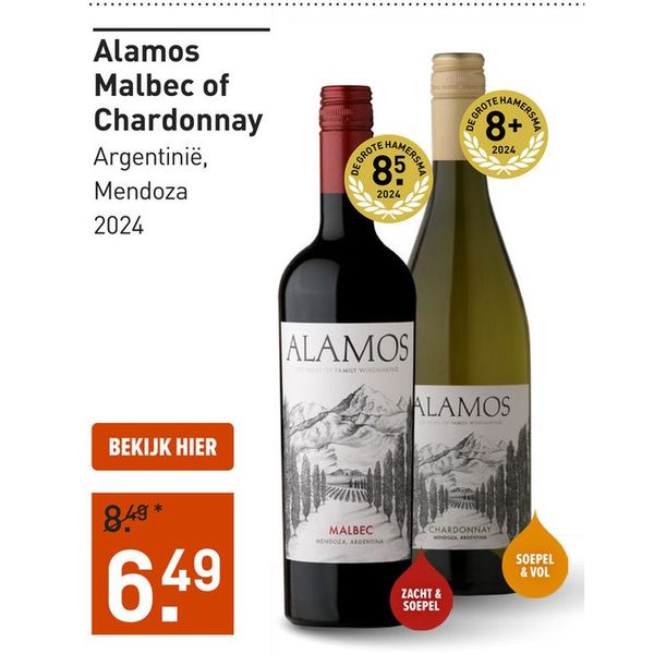 Alamos Malbec of Chardonnay