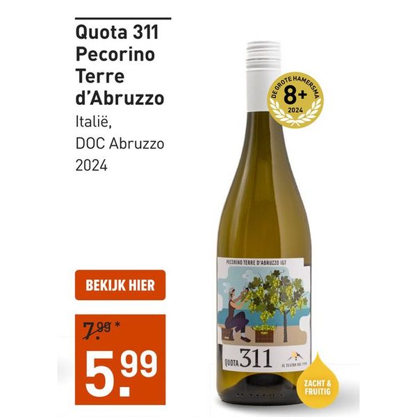 Quota 311 Pecorino Terre d'Abruzzo