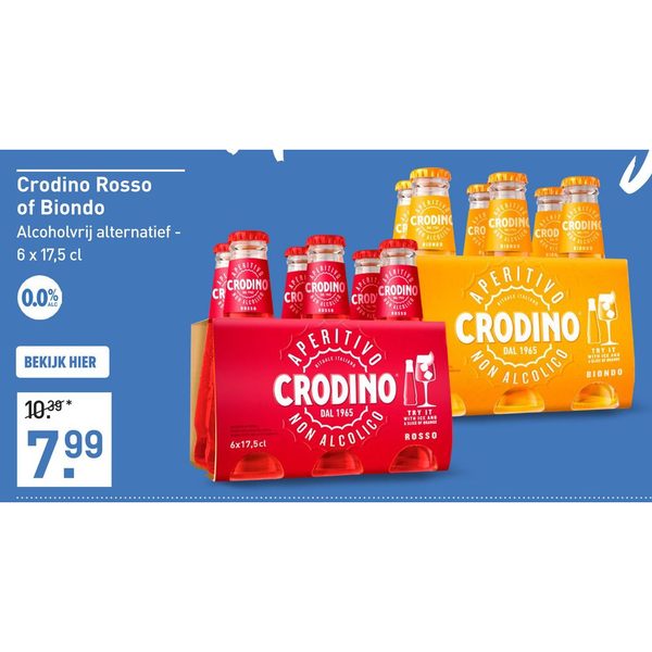 Crodino Rosso of Biondo