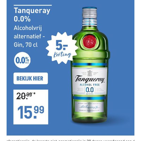 Tanqueray 0.0%