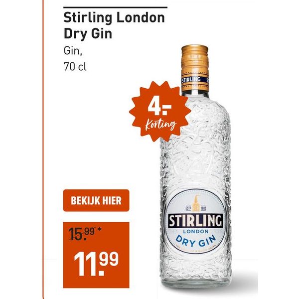 Stirling London Dry Gin