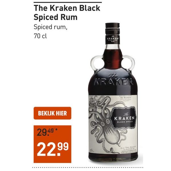 The Kraken Black Spiced Rum