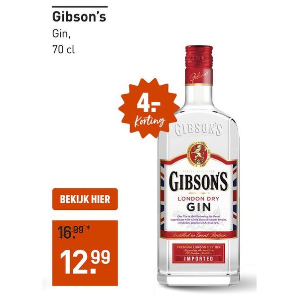 Gibson's London Dry Gin
