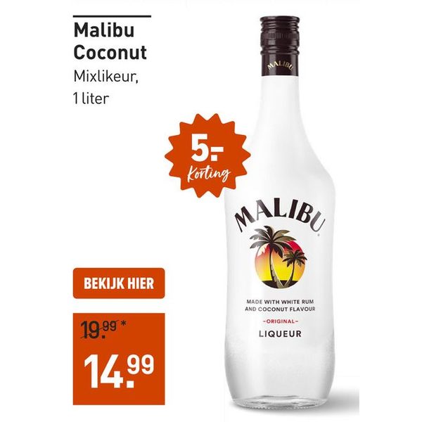 Malibu Coconut Mixlikeur