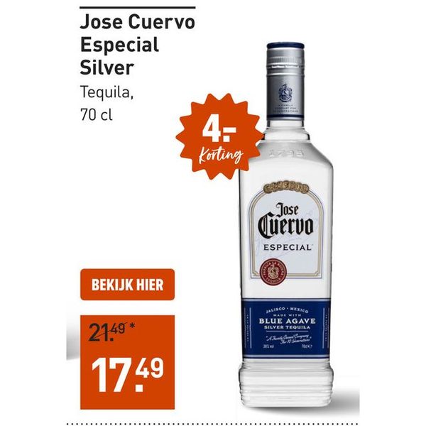 Jose Cuervo Especial Silver Tequila