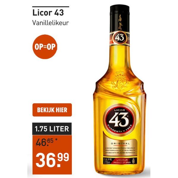 Licor 43 Vanillelikeur