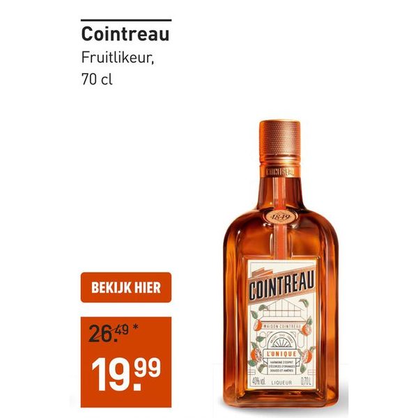 Cointreau Fruitlikeur