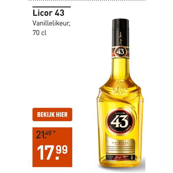 Licor 43 Vanillelikeur