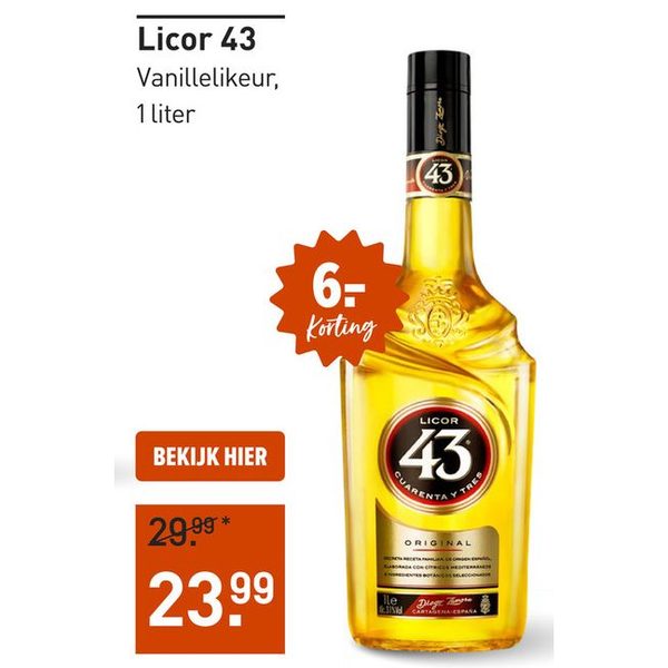 Licor 43 Vanillelikeur